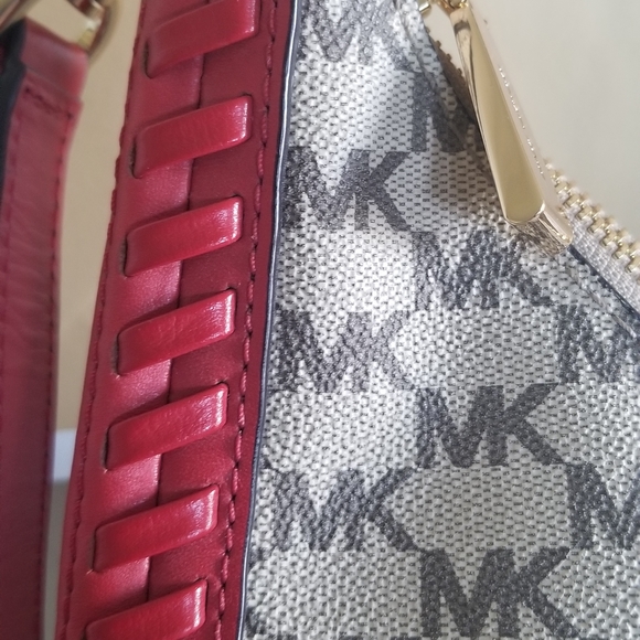 Michael kors- LAURYN bcrossbody- shoulder handbag - leather. - Picture 4 of 10